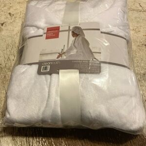 Plush White Bathrobe